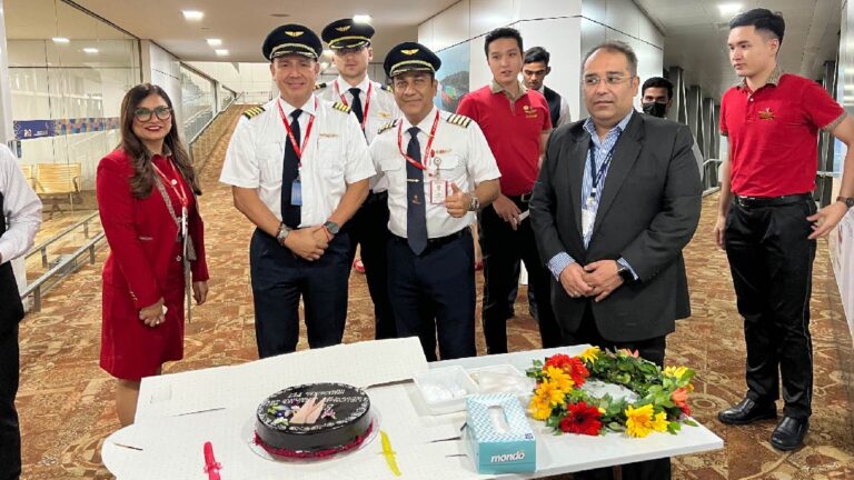 Vietjet’s Inaugural Flight from New Delhi to Da Nang!